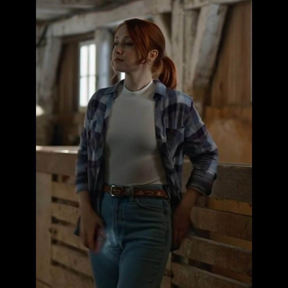 The Wish Swap Emily Tennant Checked Shirt 2025: Effortless Celebrity-Inspired Casual Fashion - Image 2