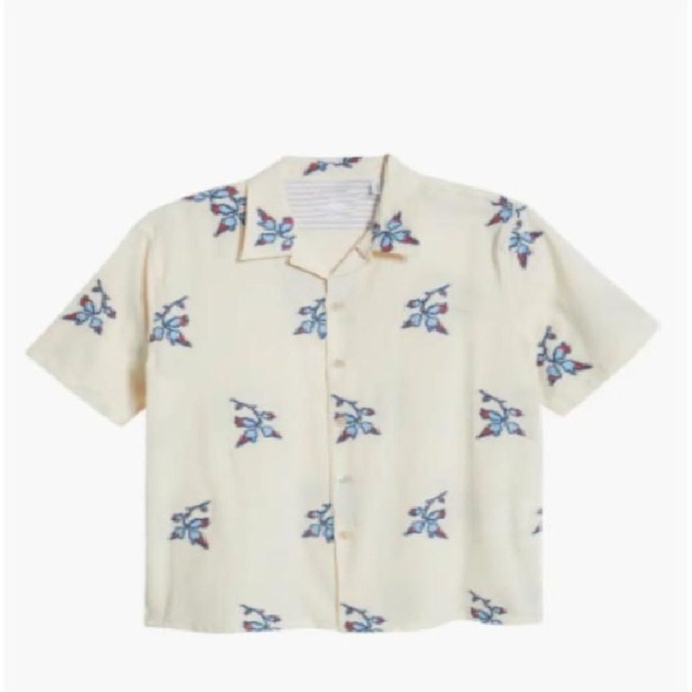Scott Evans Access Hollywood 2025 Blue Floral Camp Shirt: Style, Trend, and Buying Guide