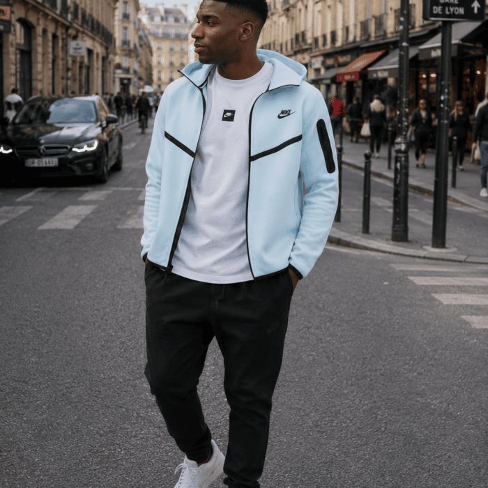 Martin Lawrence Access Daily Blue Tech Fleece Hoodie