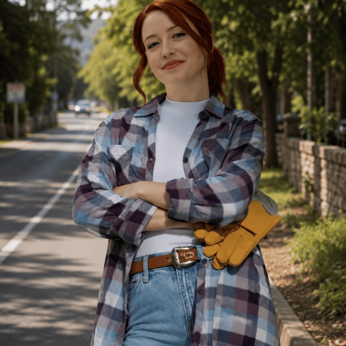 The Wish Swap Emily Tennant Checked Shirt
