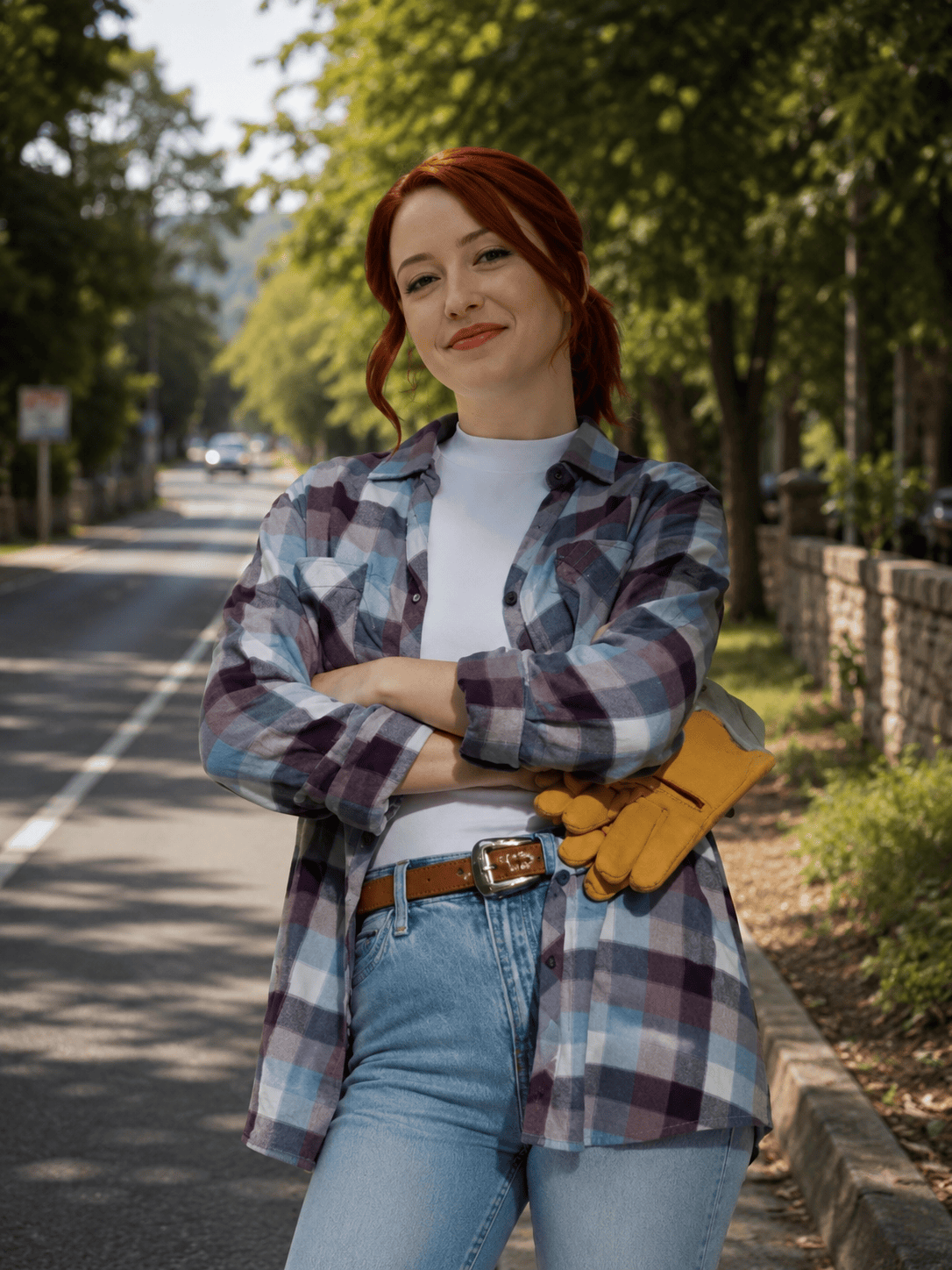 The Wish Swap Emily Tennant Checked Shirt