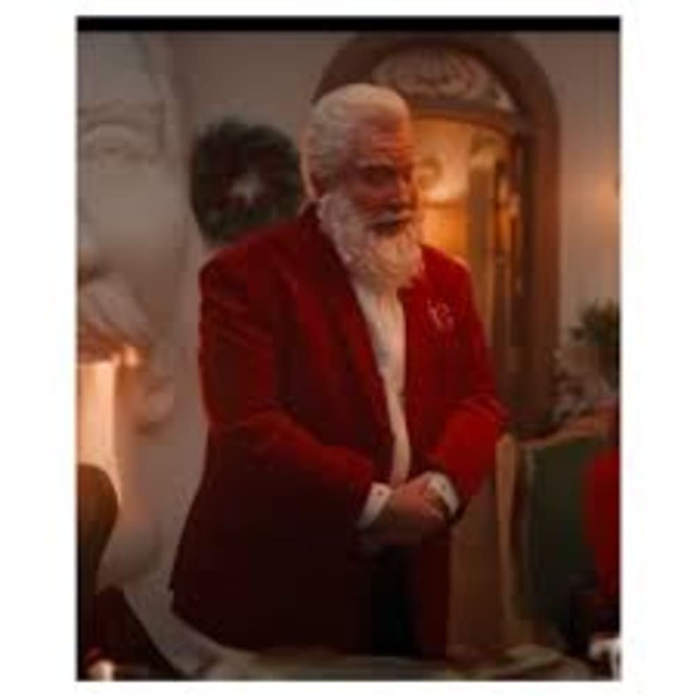 The Santa Clauses Tim Allen SO2 Red Blazer – A Stylish Holiday Statement Piece - Image 3