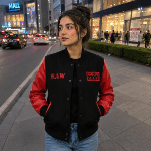 Raw Is War Letterman Jacket