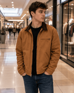 Alan Ritchson Jack Reacher Brown Jacket