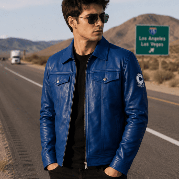 Dbz Future Trunks Leather Jacket The Ultimate Anime