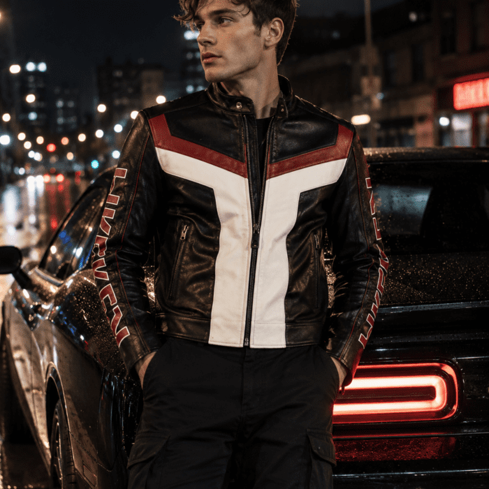 Superman Mr. Terrific Leather Jacket 2026