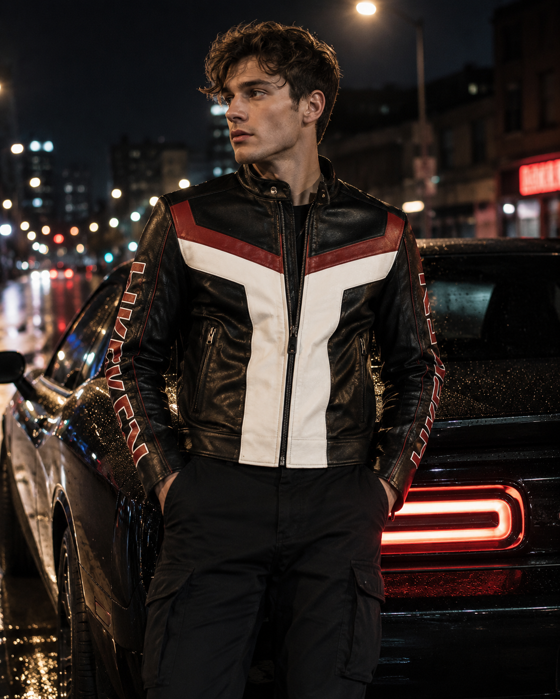 Superman Mr. Terrific Leather Jacket 2026