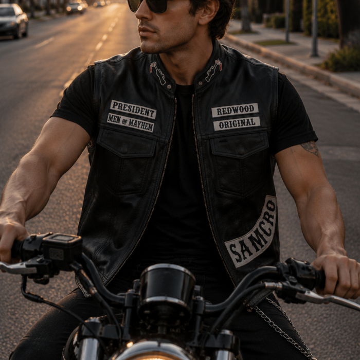 A Bold Statement of Biker Style and Identity