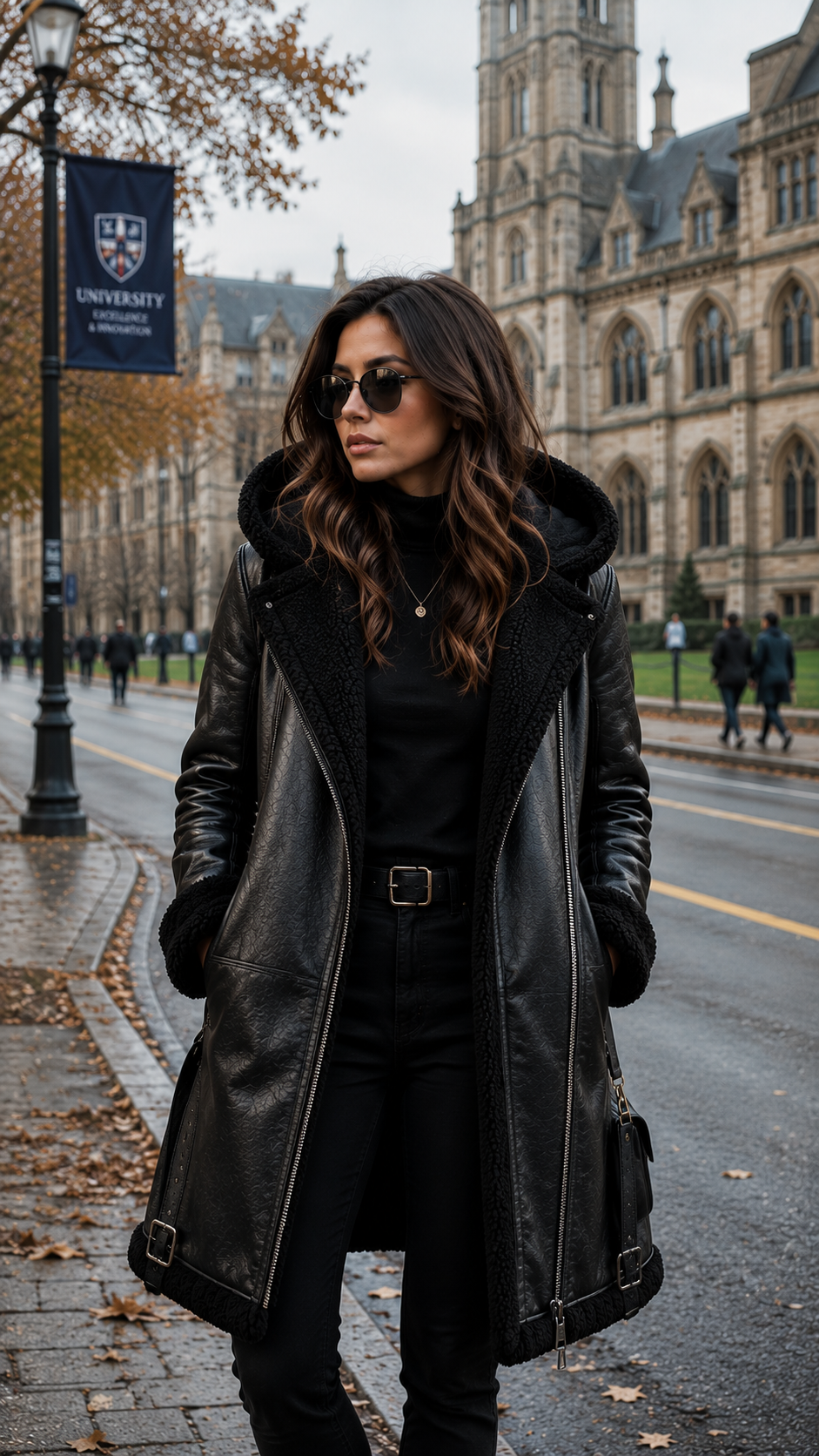 Shearling Leather Jackets