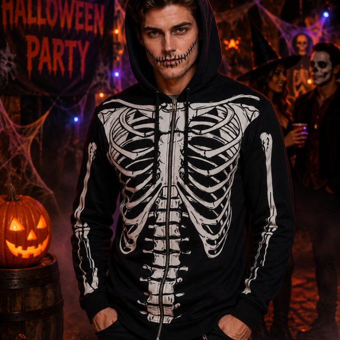 Adult Skeleton Hoodie