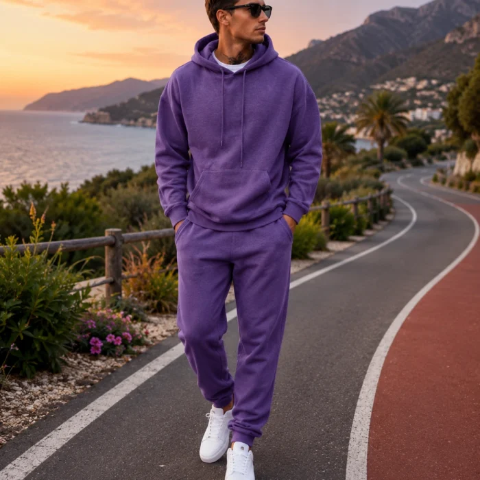 Men's Tracksuit 2 Piece Hoodie and Sweatpants