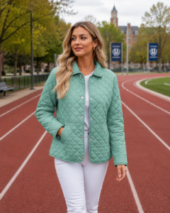 Quilted Jackets for Women Puffer Jacket Oversized Casual Winter Coat