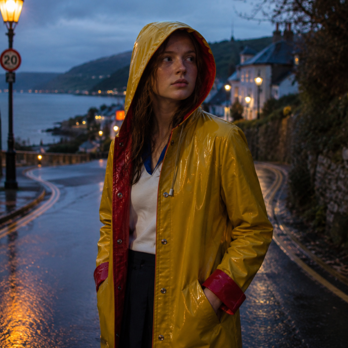Stranger Things Season 04 Max Mayfield Rain Coat – Inspired Design