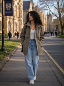 The Short Field Trench Coat