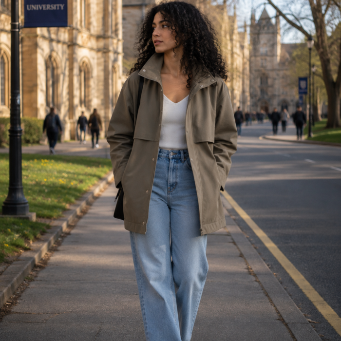 The Short Field Trench Coat