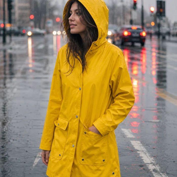 Zoey's Extraordinary Playlist Raincoat – Inspired Design