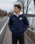 Marcus Freeman Notre Dame Puffer Jacket – Inspired Design