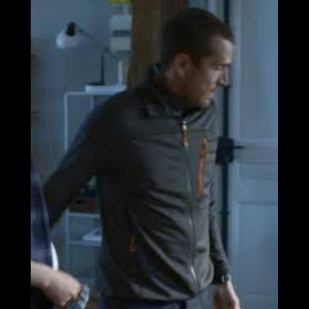 Ad Vitam 2025 Guillaume Canet Charcoal Fleece Jacket