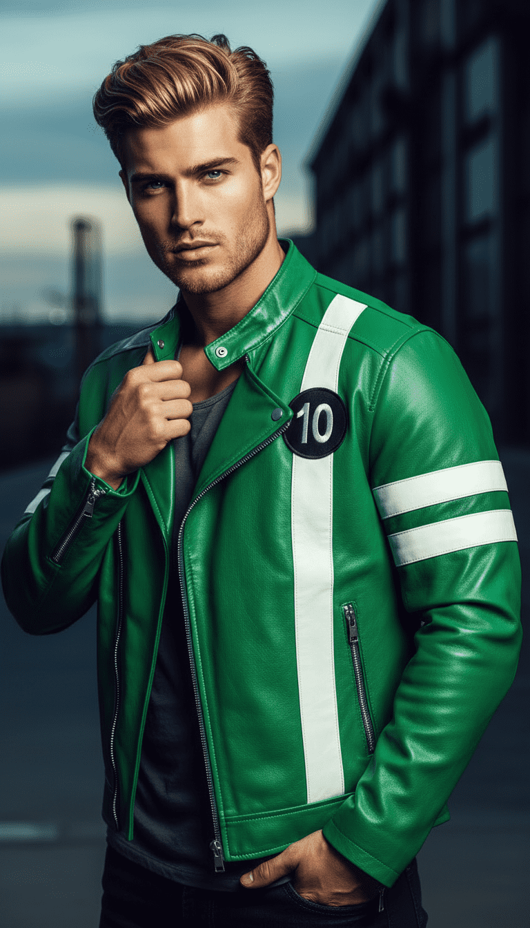 Ben 10 Leather Jacket
