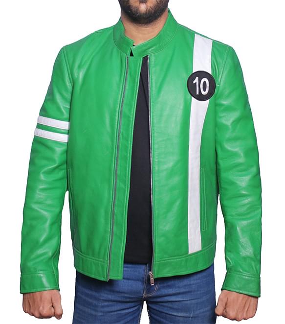 ben10 leather jacket