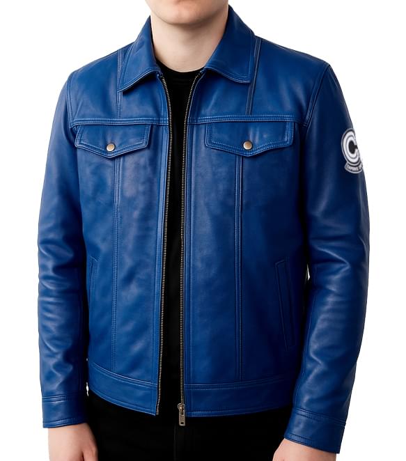Dragon Ball Z Future Trunks Leather Jacket